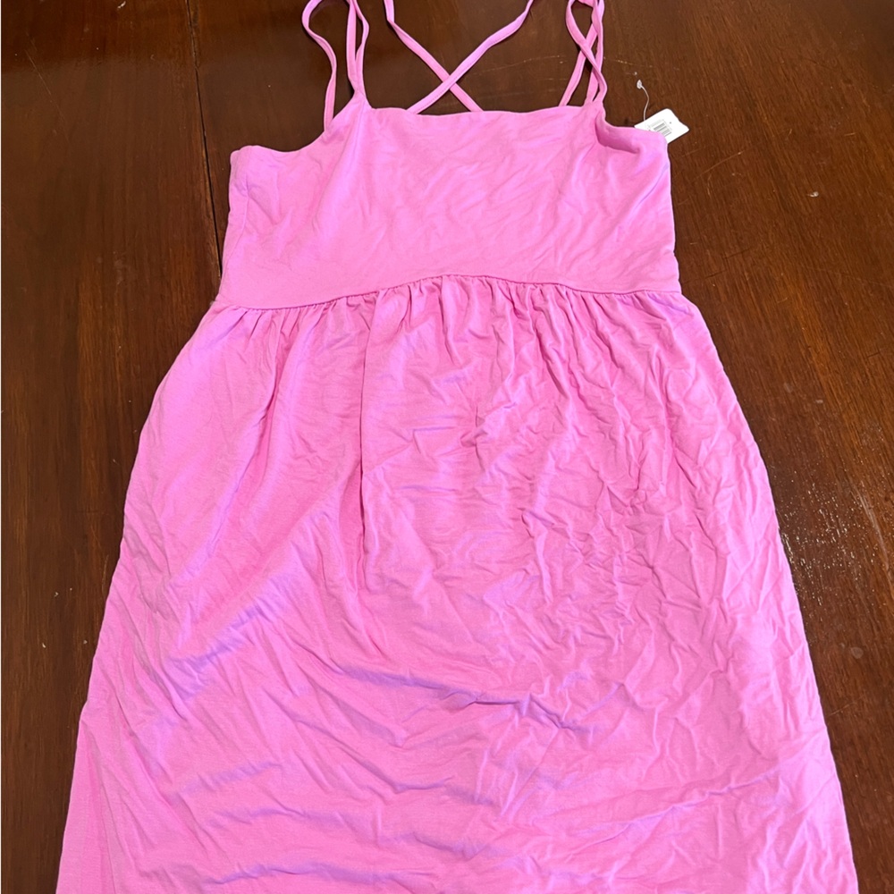 Pink Strappy old navy Dress